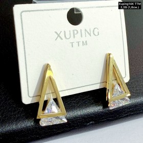 Сережки Xuping14К 10837 (1.8см)